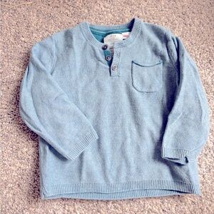 Zara sweater- gorgeous blue!!